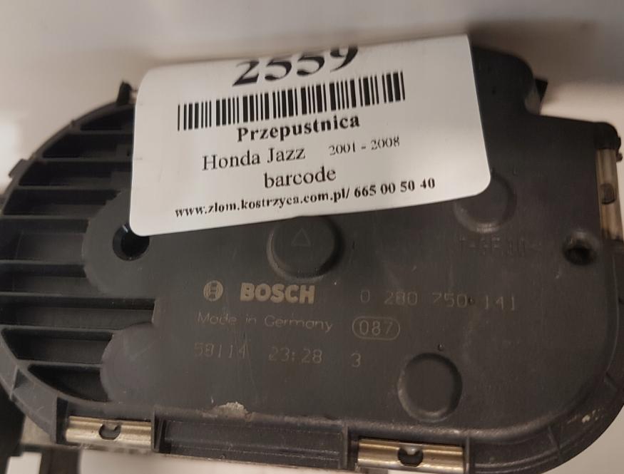 HONDA JAZZ 1.2 1.3 Škrtiaca klapka 0280750141