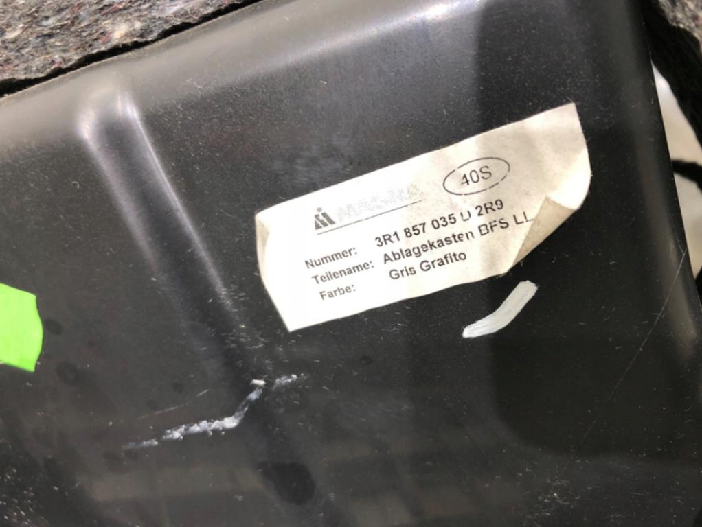 Priehradka, kastlík spolujazdca SEAT EXEO Kombi: 08-13 Pláto