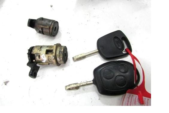 FORD FIESTA MK6  Súprava štartu (riad. jednotka, kľúč, spínačka) 5S6112A650CE