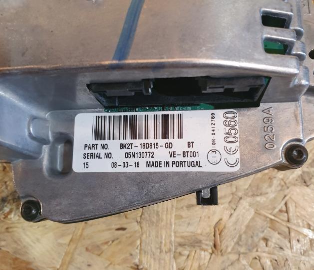 Panel kúrenia RADIO CD FORD TRANSIT MK8: CUSTOM: 12-