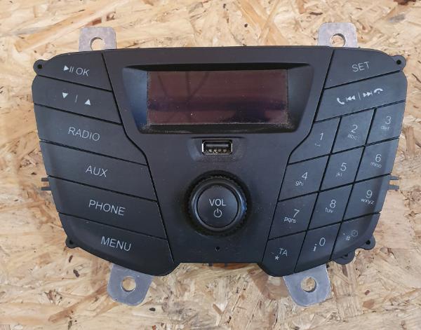 Panel kúrenia RADIO CD FORD TRANSIT MK8: CUSTOM: 12-