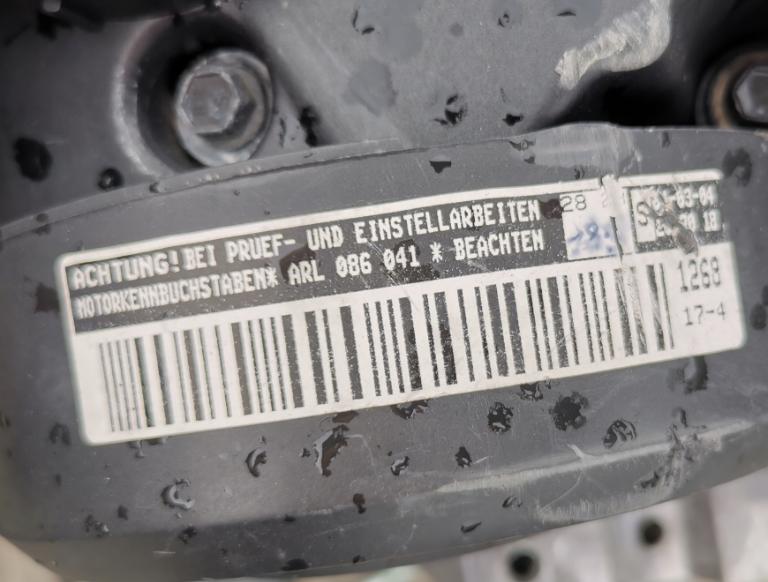 Motor KOMPLETNÍ: SEAT LEON VW GOLF IV 1.9 TDI ARL 110KW/150HP ( bez prevodovky )