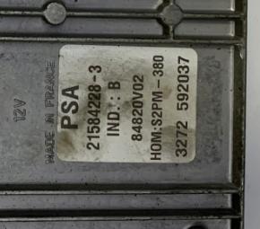 Riadiaca jednotka Motor PSA 9650825180 9642222380 21584228-3