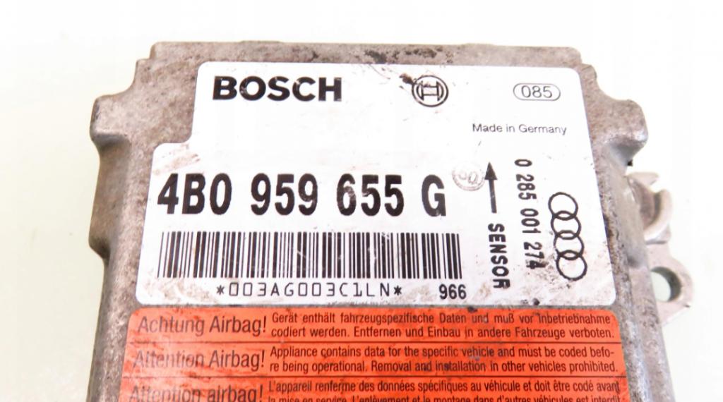 Modul airbag AUDI A6 C5 4B0959655G