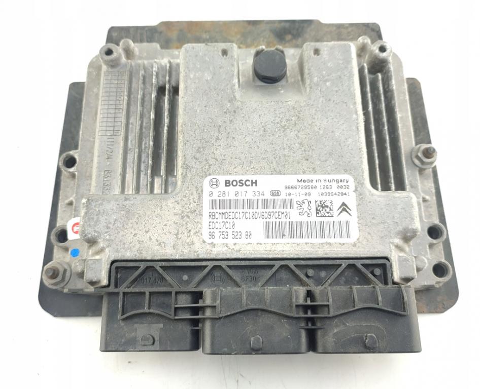 riadiaca jednotka Motor PARTNER II 1.6 e-HDI 9666729580