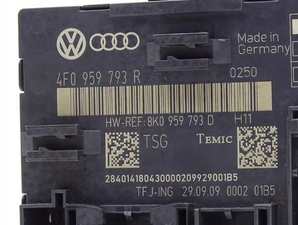 Modul Riadiaca jednotka Dvere AUDI A6 C6 4F 4F0959793R