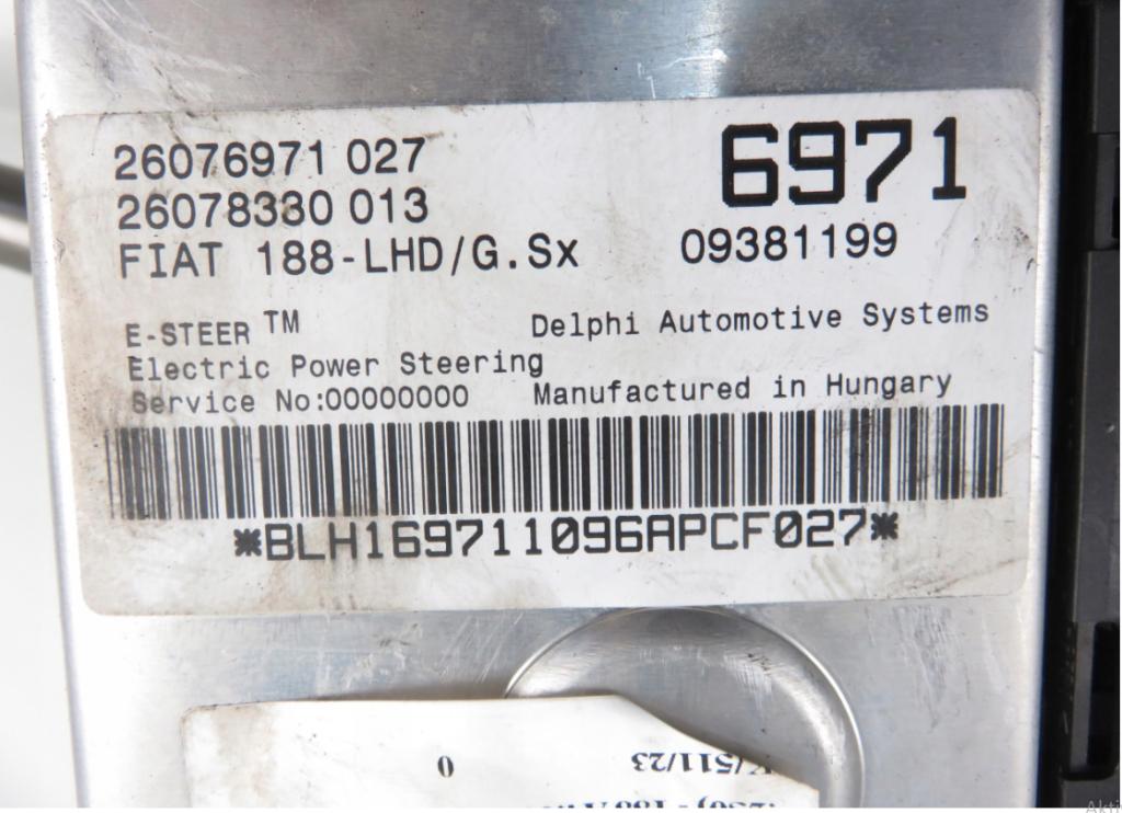 Fiat Punto II 1999-2010 1.9d 44 kW 1910 cm3   26076971
