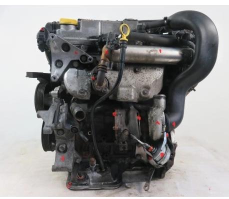 Motor OPEL ASTRA III H 1.7 CDTI Z17DTH KOMPLETNÍ: 100HP/74kW