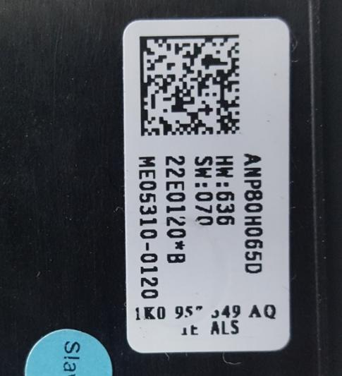 SEAT LEON 2 II 04-08r Modul volantu 1K0953549AQ