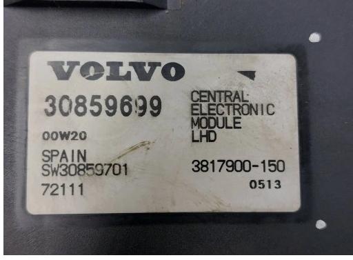 Modul komfortu VOLVO V40 S40 I LIFT 30859699 -- Nefunguje zadny stierac --