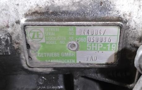 Prevodovka - automat AUDI A6 C5 - 2.5 TDI FAD