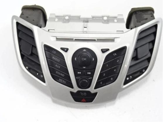 Panel: rádio: ovládanie: Ford Fiesta MK7