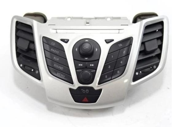 Panel: rádio: ovládanie: Ford Fiesta MK7