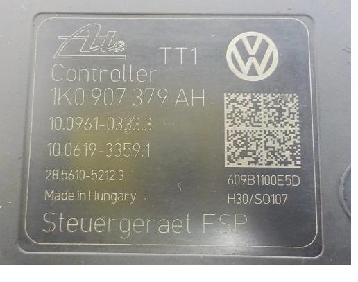 VW AUDI SEAT Pumpa ABS 1K0614517AS G1 1K0907379AH