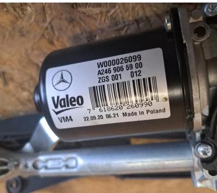 MERCEDES W246 B-KLASA Mechanizmus stierače predný predný 2469065900