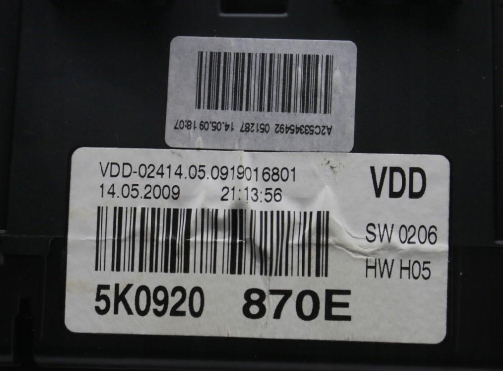 VW Golf VI 2.0 TDI