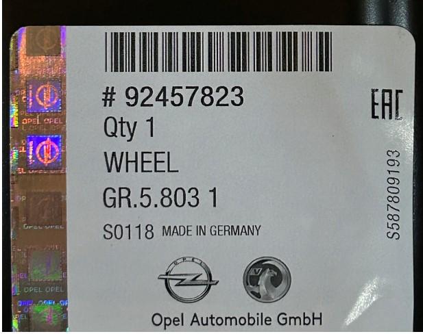 Opel Insignia Disky plechové 17´´ 7J 5X120 ET41