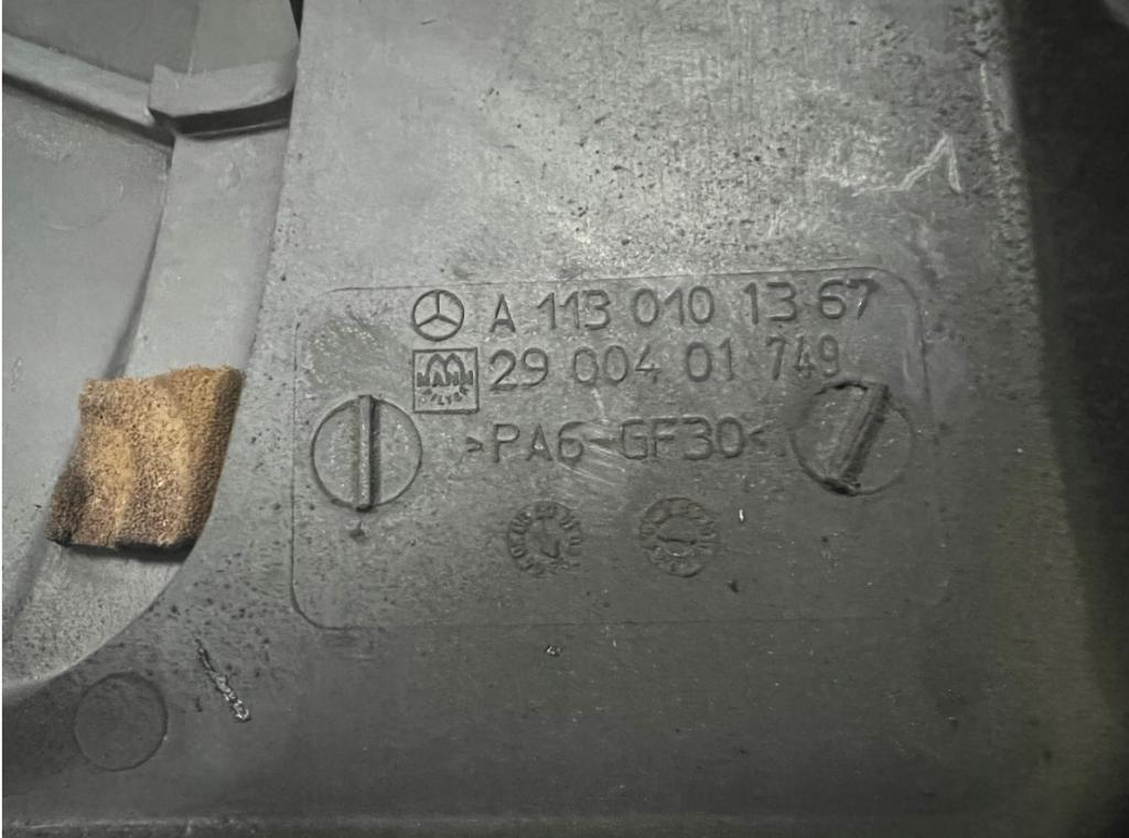 Mercedes-Benz E W211 2005 225 kW SEDAN 5.0B V8 02-06 Kryt Motor A1130101367