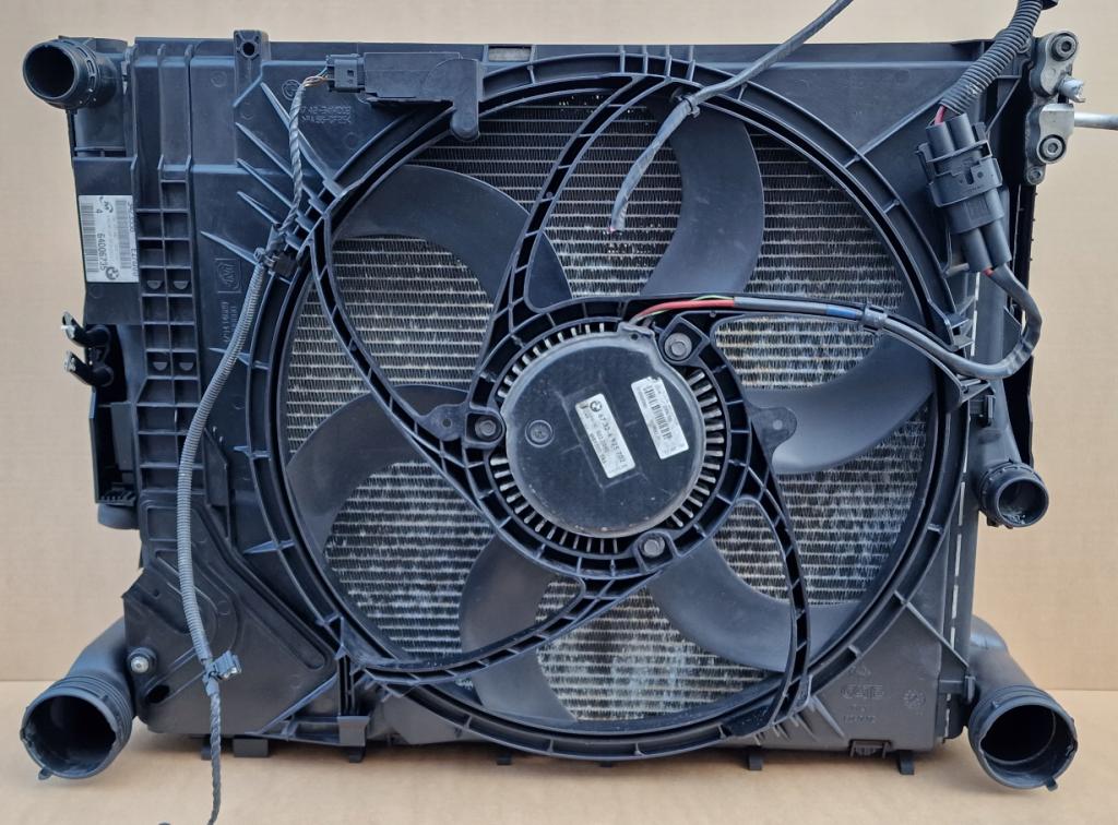 BMW X3 E83 2.0D ventilátor, chladiče 7793370 17113452509 3452509