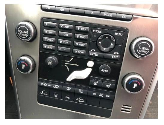 VOLVO XC60 2008-2013 panel kúrenia 30782904