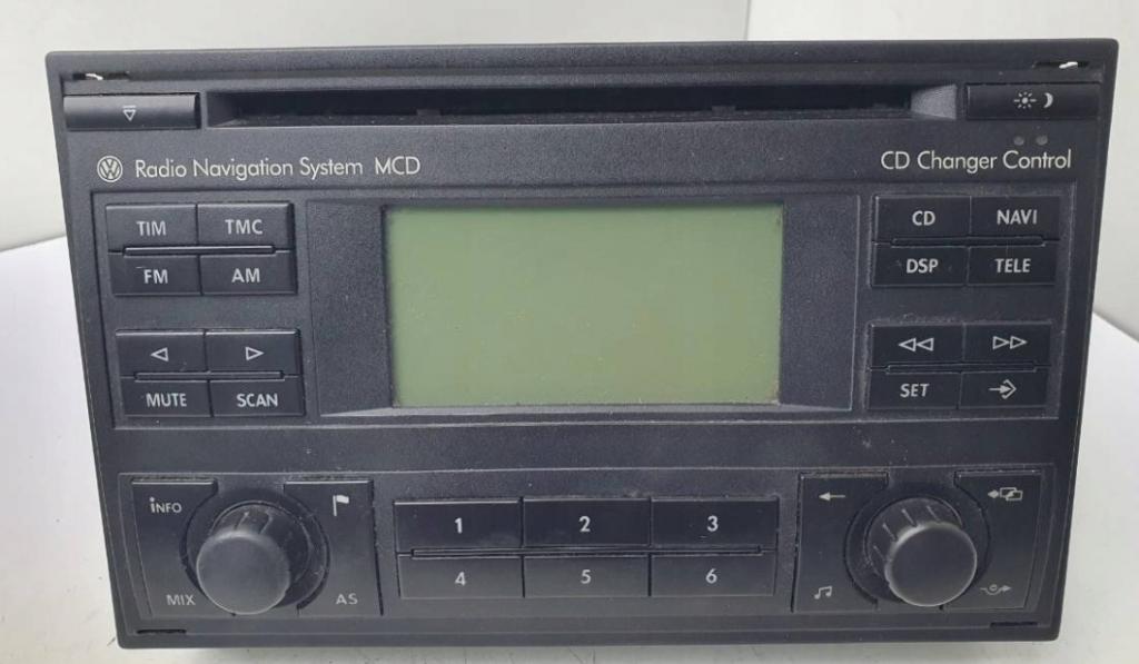 Vw Sharan I 1995-2010 1.9 tdi 131 HP manual 96 kW 1896 cm3 5- Radio továreň: 1J0035191A