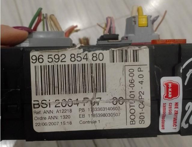 PEUGEOT 207 Modul BSI 1.4B 9663798380