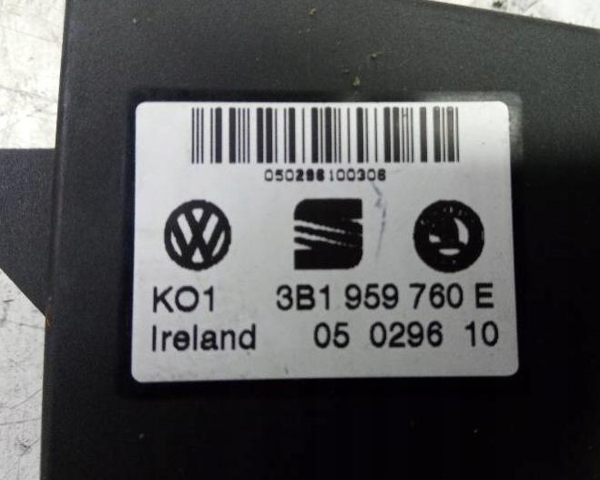 Skoda Superb I (2001-2008) 2.5 D modul 3B1959760E