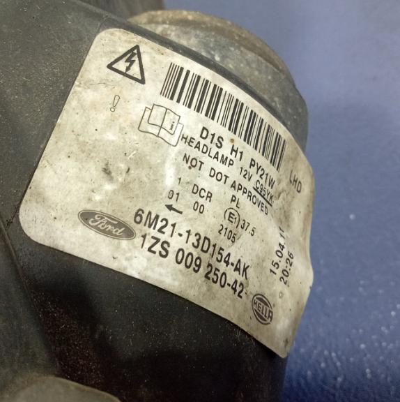 Ford S-max Lift REFLEKTOR PRAVY XENON 6M21-13D154-AK