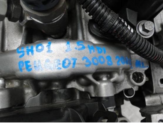 PEUGEOT 1.5HDI 3008 5008 Motor kompletný YH01