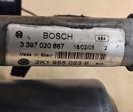 VW Touran I Mechanizmus stieračov 2K1955119B 2K1955023E