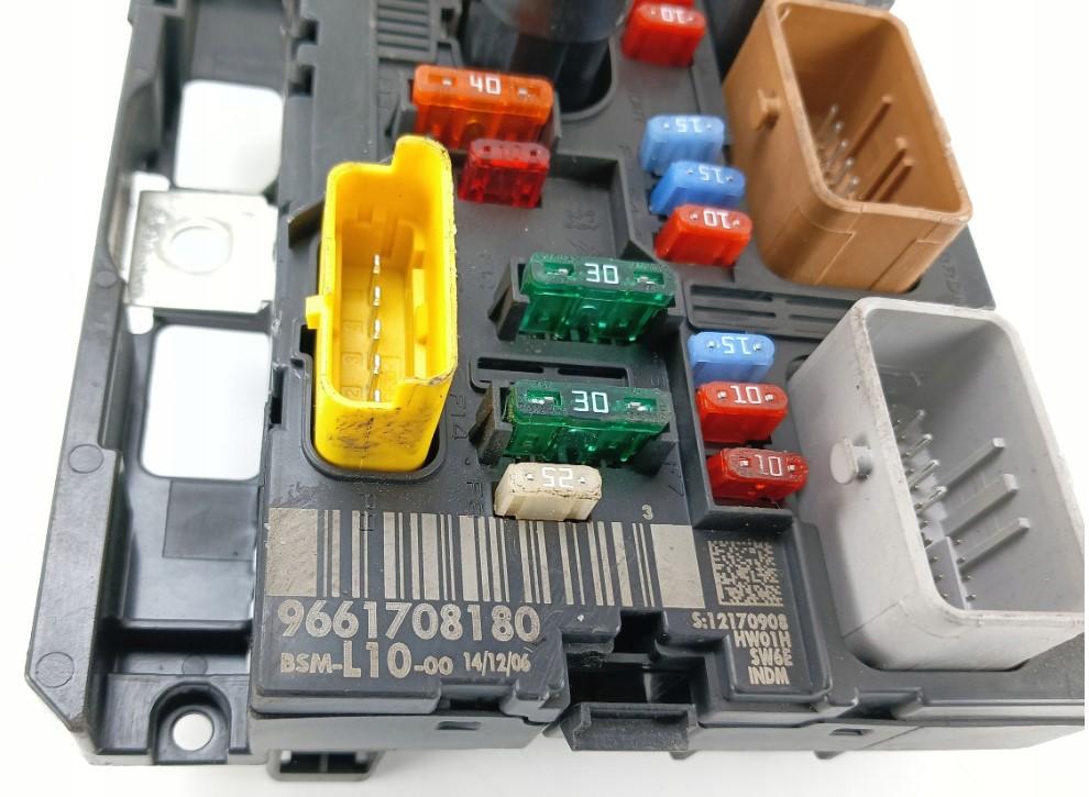 Peugeot Citroen BSM L10 Modul 9661708180