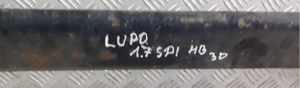 Vw Lupo 1.0 mpi 50KM manual 37 kW 999 cm3 Zadna výstuha