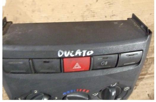 FIAT DUCATO Panel ovládania kúrenia  (Prepínače, spínače, tlačidlá a ovládače kúrenia)