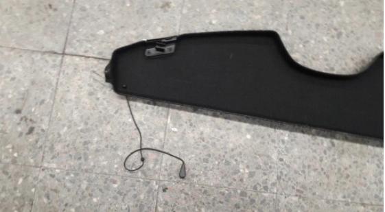 Renault Twingo II Plato zadná časť