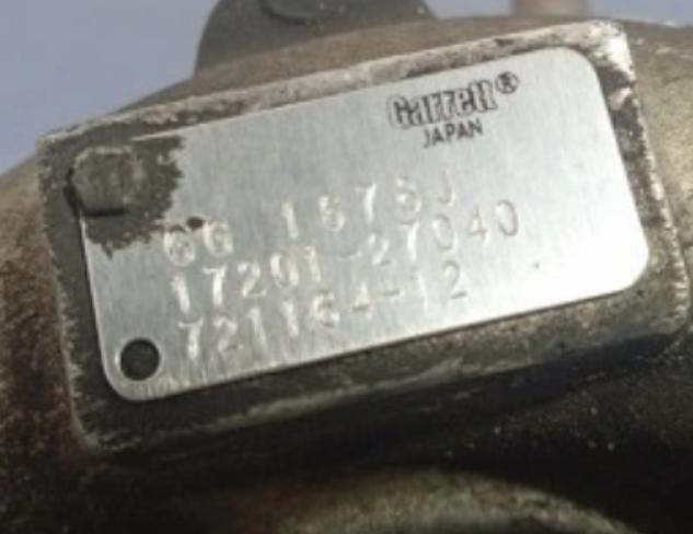 TOYOTA RAV-4 II XA20 2.0 D-4D  116HP/85HW  Turbo 1CD-FTV