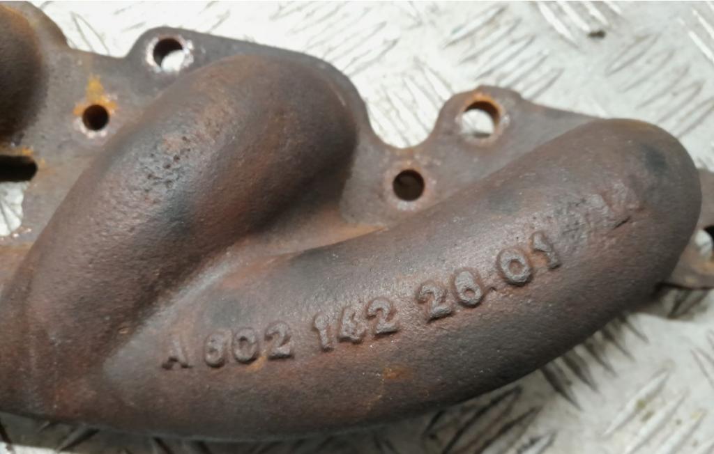 MERCEDES BENZ KLASA E W210 E 290 TURBO-D SOHC Potrubie výfuk A6021422601