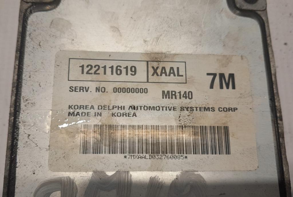 Daewoo Evanda 2000-2006 2.0 16V - 131 HP manual 96 kW 1998 cm3 Jednotka riadiaca 12211619