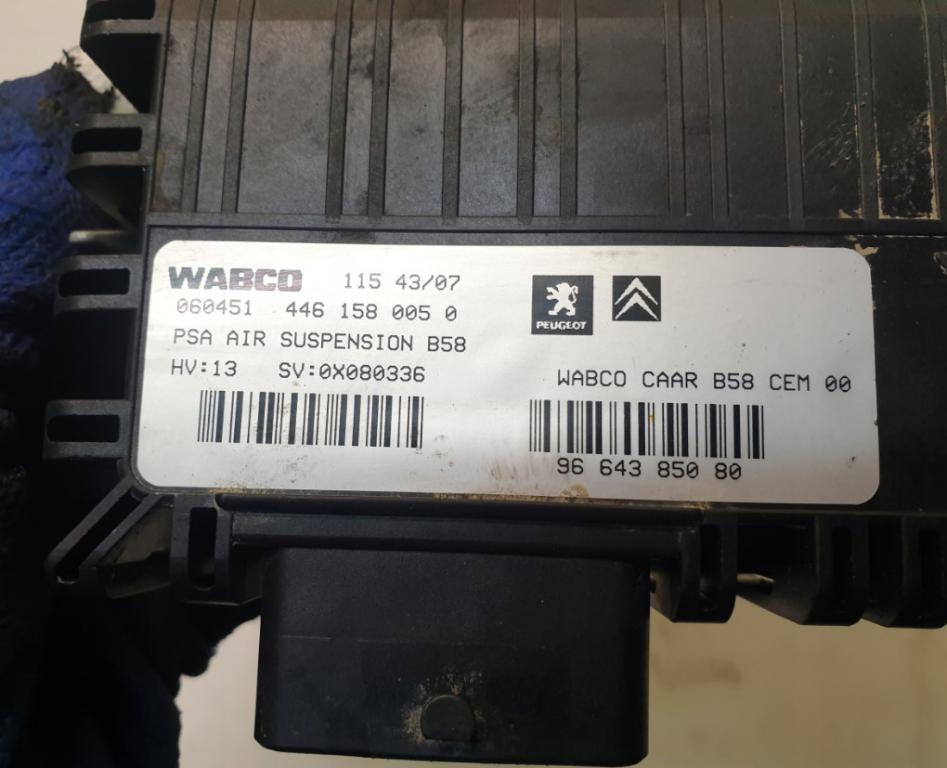 CITROEN C4 PICASSO riadiaca jednotka nápravy 9664385080