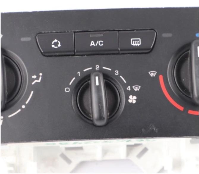 Peugeot PARTNER BERLINGO III Panel klimatizácie 9676532480