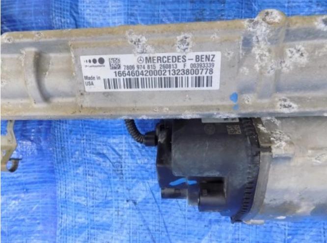 MERCEDES ML W166 3,0CDI 350 Riadenie volantu 1664604200