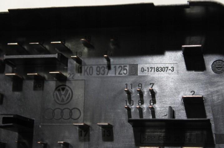 VW GOLF VI 1.6 TDI Skrinka poistková 1K0937125D