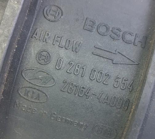 Kia Carnival 1999-2005 2.9 crdi váha vzduchu 0281002554 28164-4A000