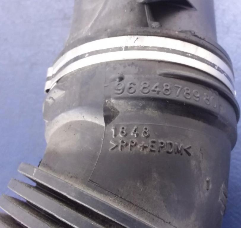 Citroen C5 II 2008-2017 2.0 HDI 140 HP manual 103 kW 1997 cm3 4- Trubka: 9684878980