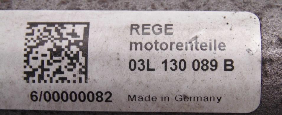 SKODA VW SEAT 1.6 TDI CAYC Vstrekovacia lišta 03L130089B 03L130764A 5WS40730