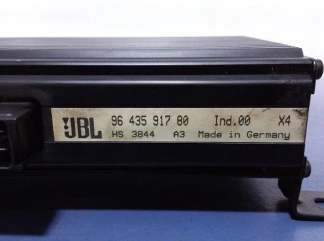 CITROEN C5 I Zosilňovač JBL 9643591780