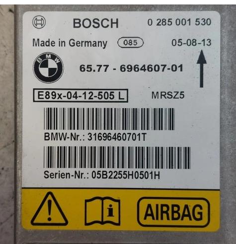 BMW 3 E90 modul riadiaca jednotka airbagu 0285001530 6964607