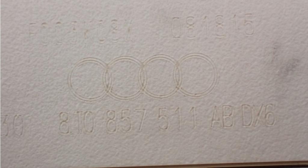 AUDI A4 A5 A6 A7 Spätné zrkadlo Interiér 8T0857511AB