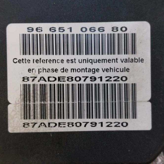 CITROEN C4 PICASSO Pumpa ABS BOSCH 9665106680 0265950962 0265230289
