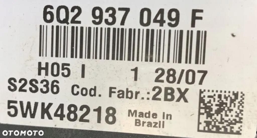 VW POLO FOX Štartovacia sada 03D906023B