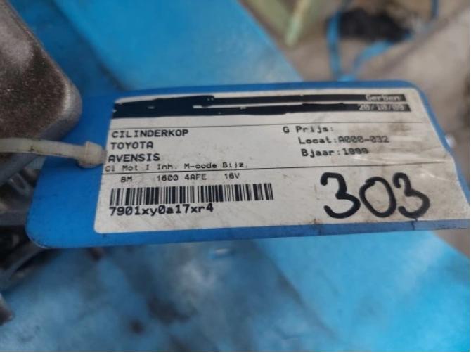 AVENSIS T22 1.6 16V Hlava motora 4AFE